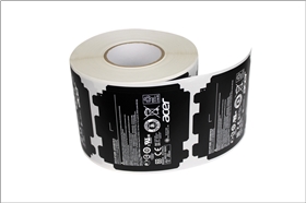 電池不干膠標簽