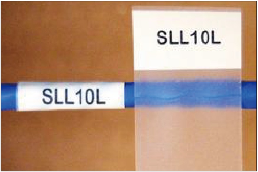 電纜不干膠標簽